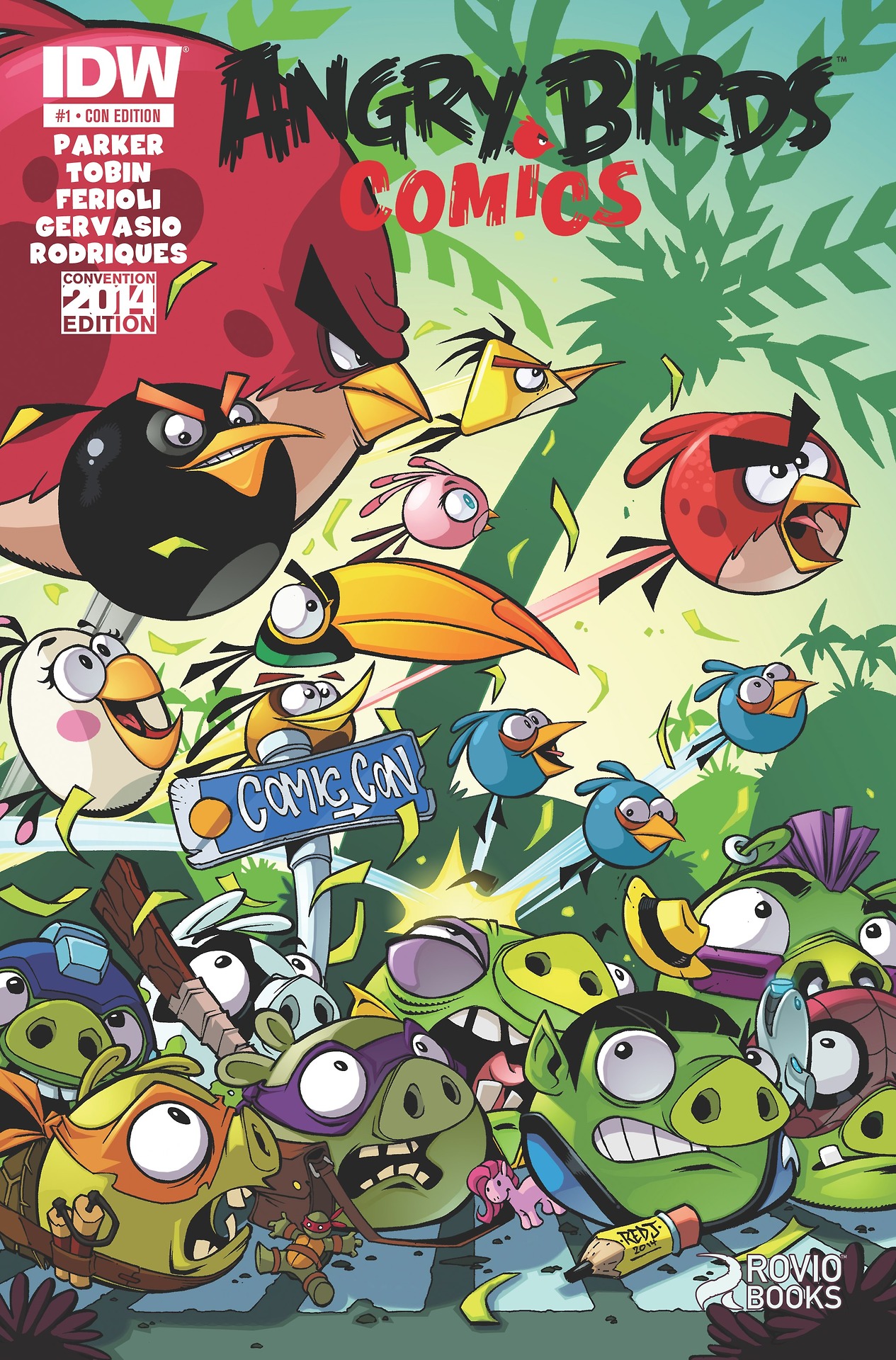 Angry Birds fly to San Diego Comic-Con with Stella, Transformers and, of course, comics!