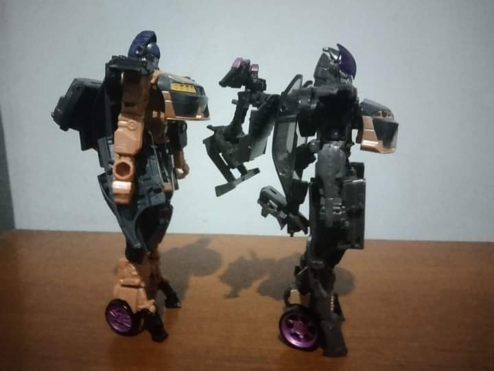 Comparison Between the 2 ROTB Nightbird Deluxe Toys