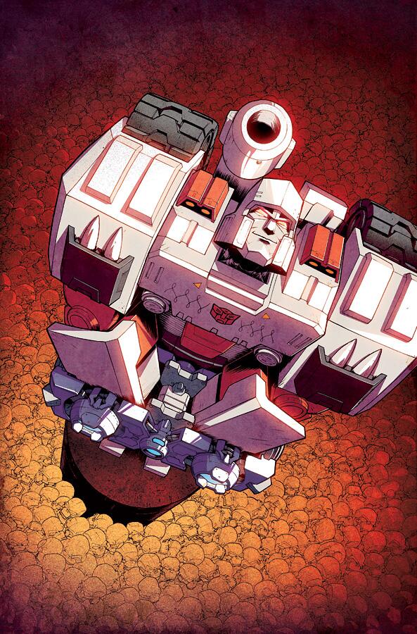 IDW Transformers: More Than Meets the Eye #29 Nick Roche and Josh Burcham Megatron Variant Cover