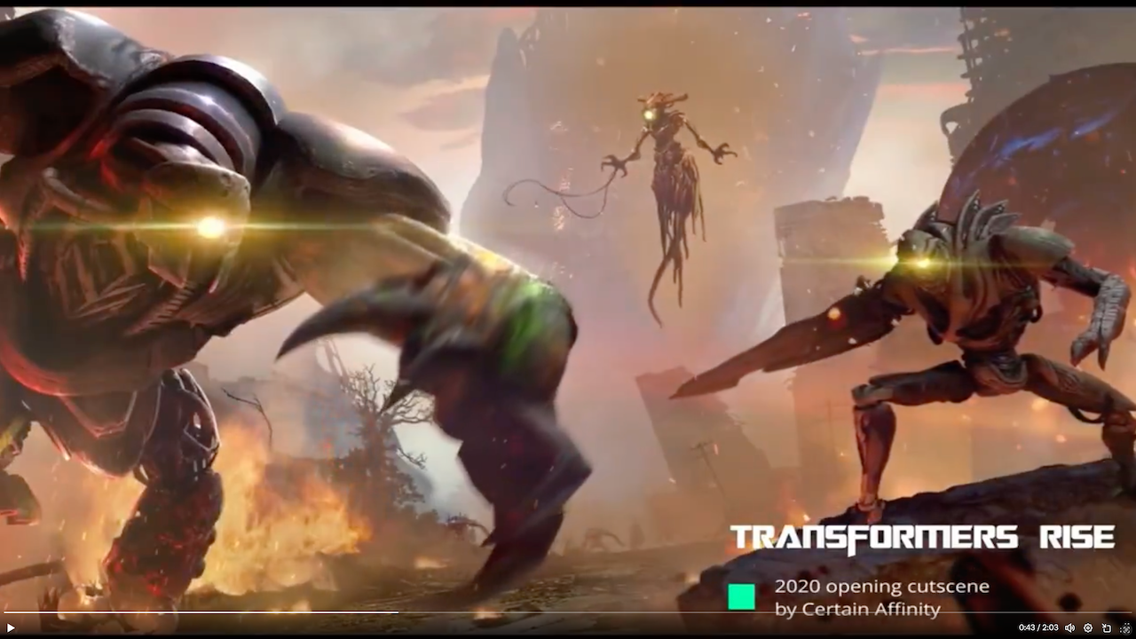 Original Cutscenes from Transformers Reactivate Leaked Revealing the Enemies to be Nanobot Swarms