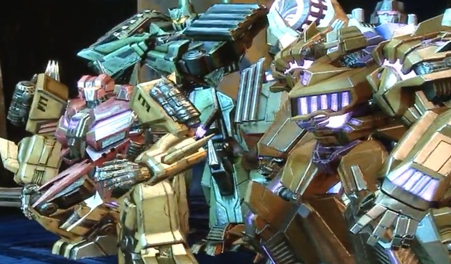 Transformers: Fall of Cybertron "Death From Above Gameplay Part 1" Footage