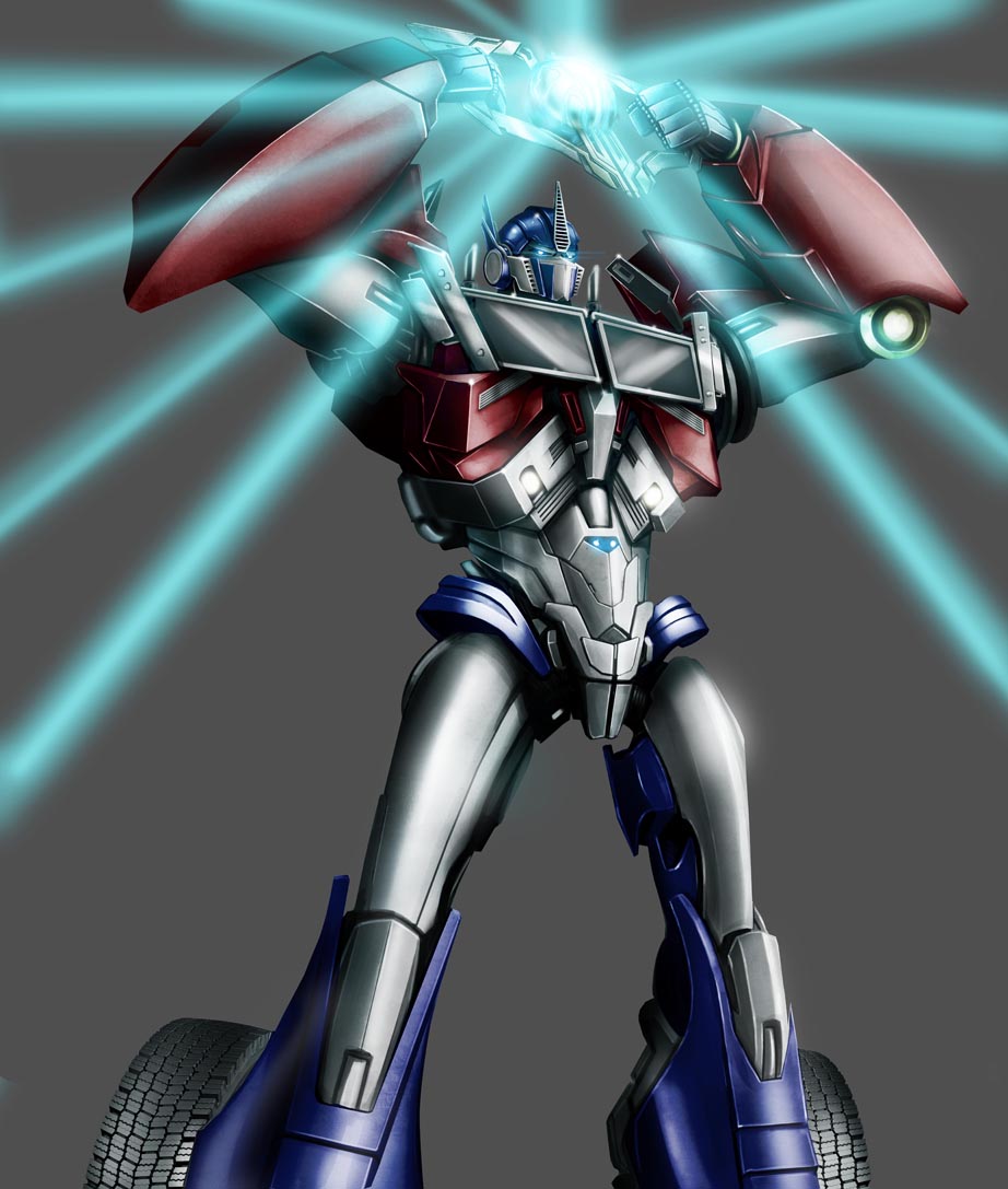 Marcelo Matere releases boxart for SDCC exclusive Transformers Prime Matrix Optimus Prime