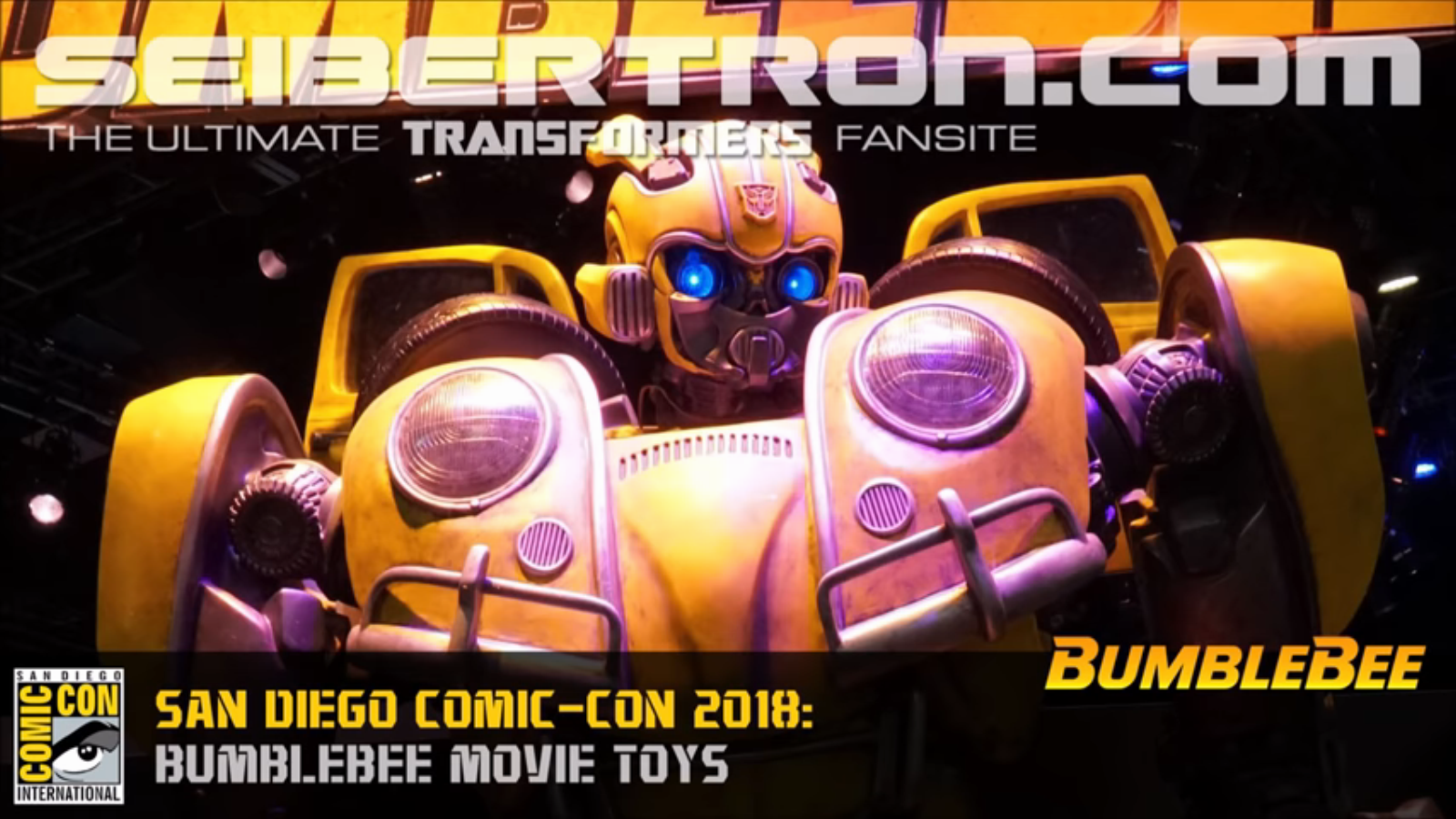 #SDCC2018 Transformers Video Round-Up: Bumblebee Movie, War for Cybertron, Cyberverse, G1 & More #HasbroSDCC #JointheBuzz
