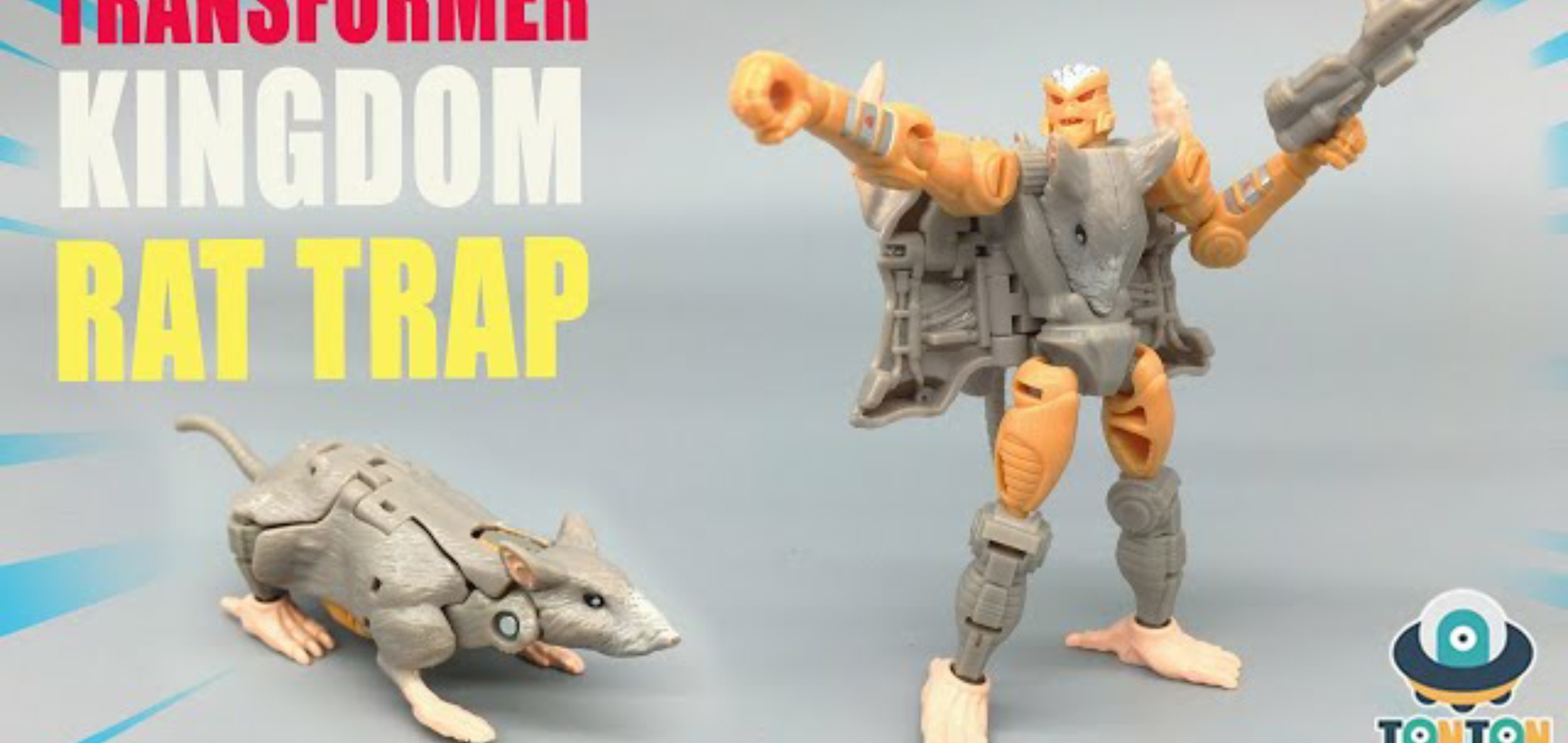 New Video Review of Possible Transformers Kingdom Core Class Rattrap