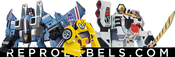 Reprolabels.com Update: Generations Red Alert, FP Crossfire, Animated Starscream, G1 Full Tilt!