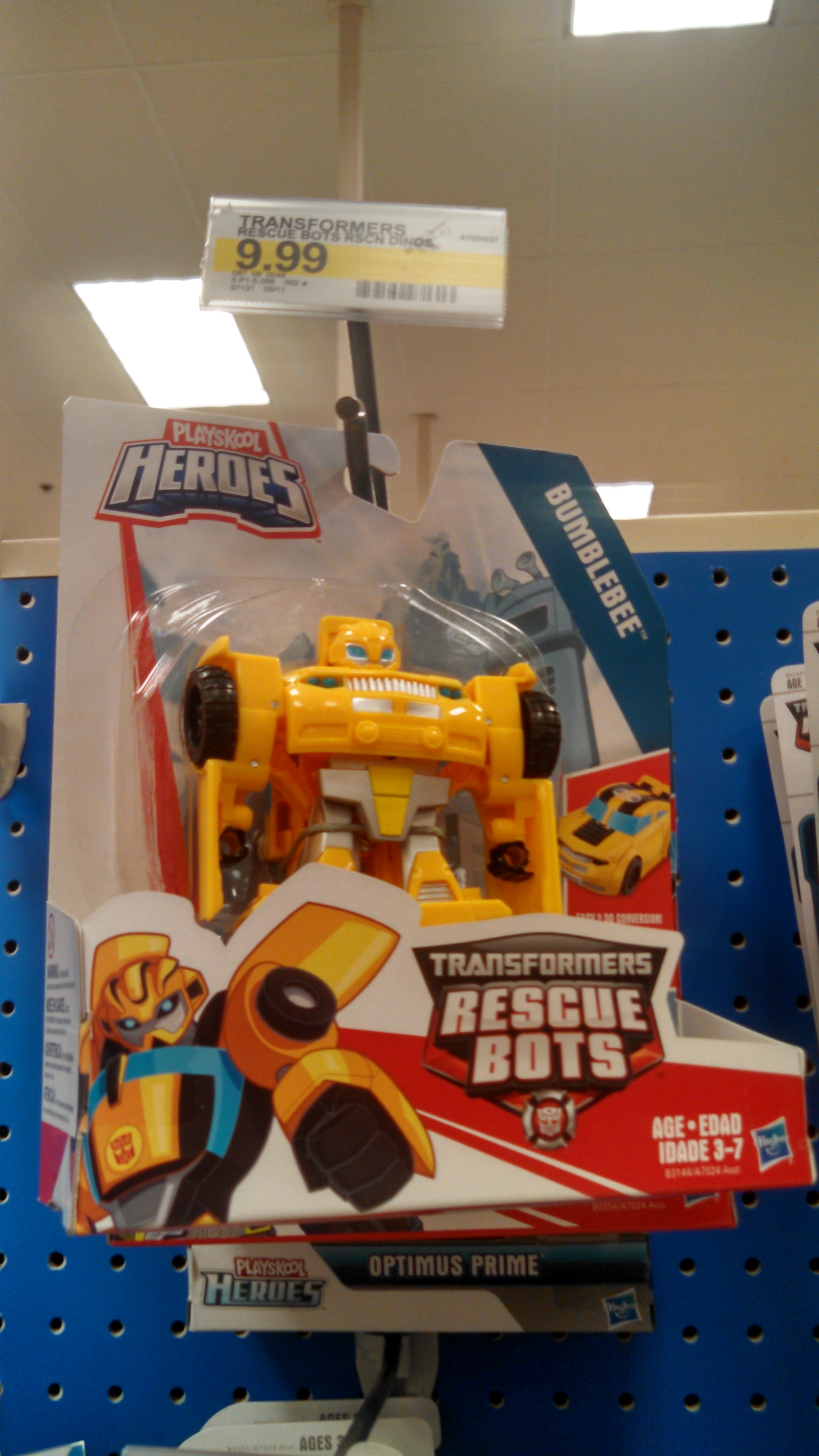 Transformers: Rescue Bots Rescan Bumblebee found at a Target
