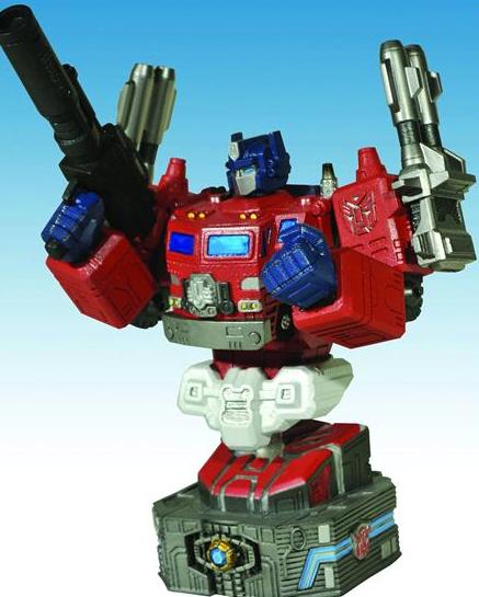 New Diamond Select Bust: Powermaster Optimus Prime