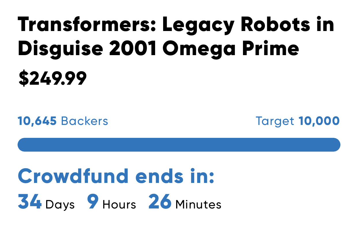 Transformers Haslab Omega Prime Has Reached Funding Goal