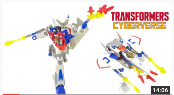 Video Reviews for Cyberverse Deluxe Prowl, Soundwave and Starscream