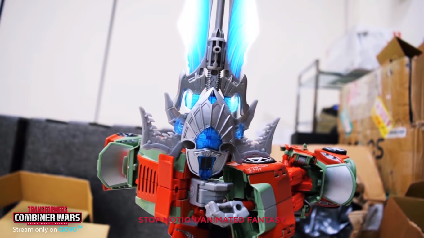 Machinima Transformers Combiner Wars Stop Motion Promotion Part II