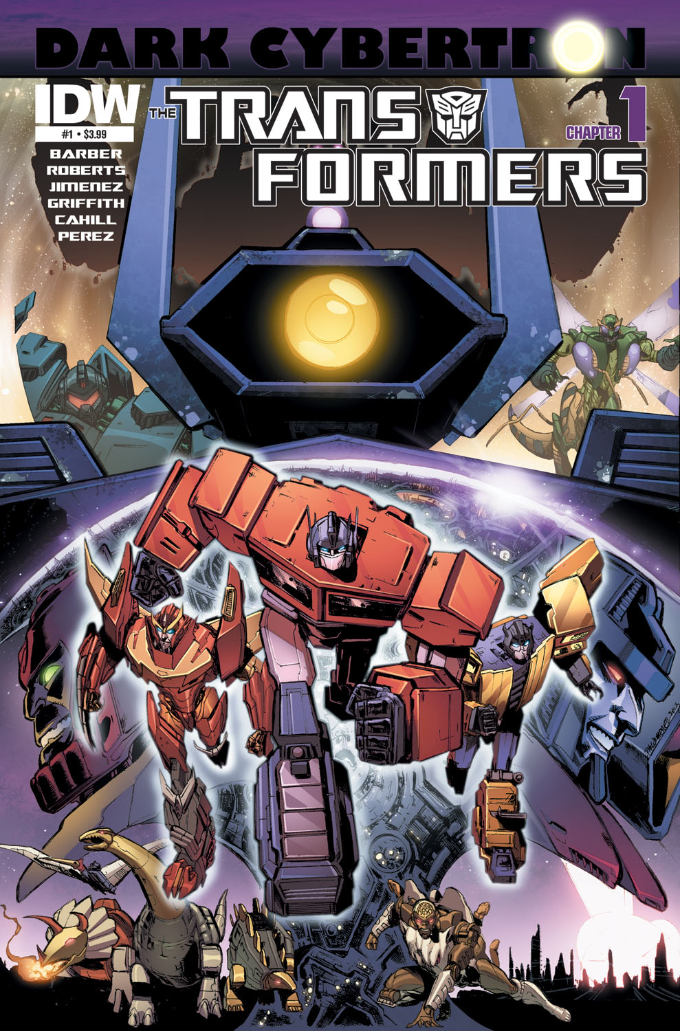 Big Names Turn Cybertron “Dark” - Renowned Artist Phil Jimenez Brings His Talents To Transformers!