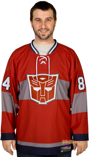 Optimus Prime Hockey Jersey Available For Preorder