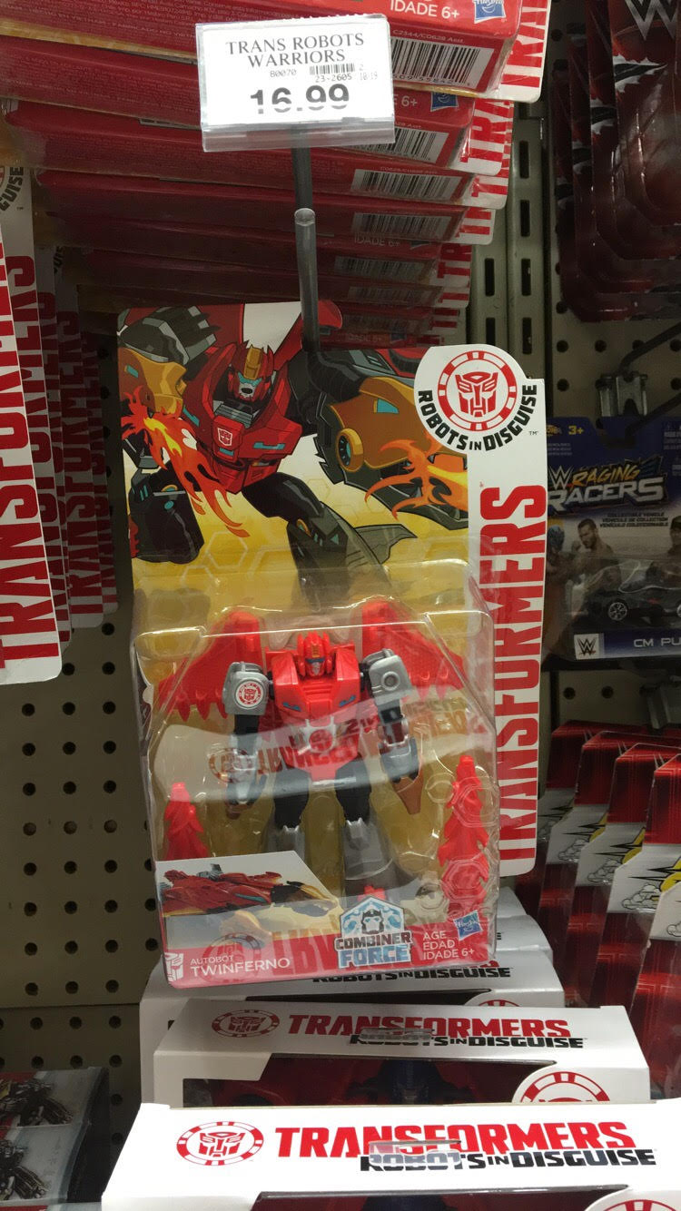 Transformers: Robots in Disguise Warrior Twinferno Found at US Retail