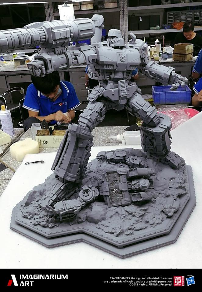 WIP Images of Imaginarium Art Transformers Megatron Statue