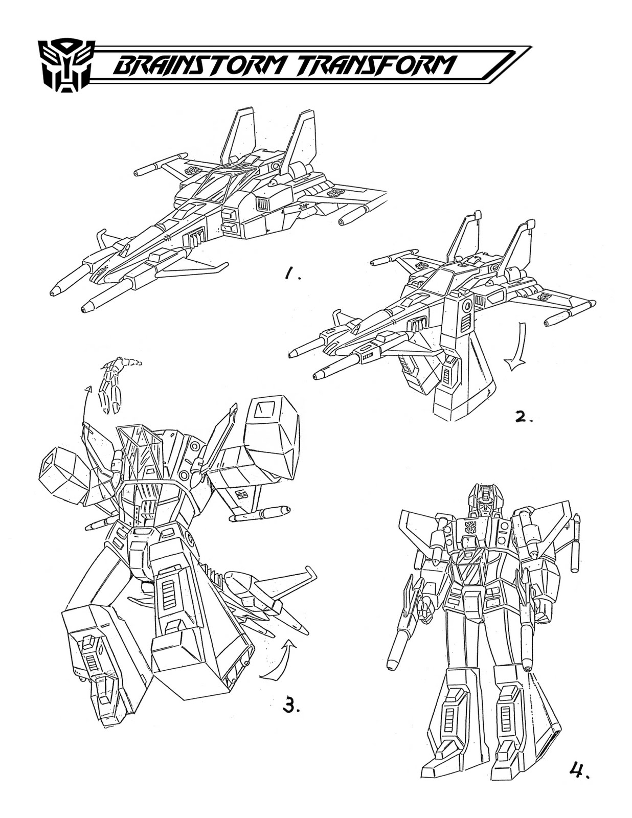 Ark Addendum Update - Brainstorm's Transformation Sequence