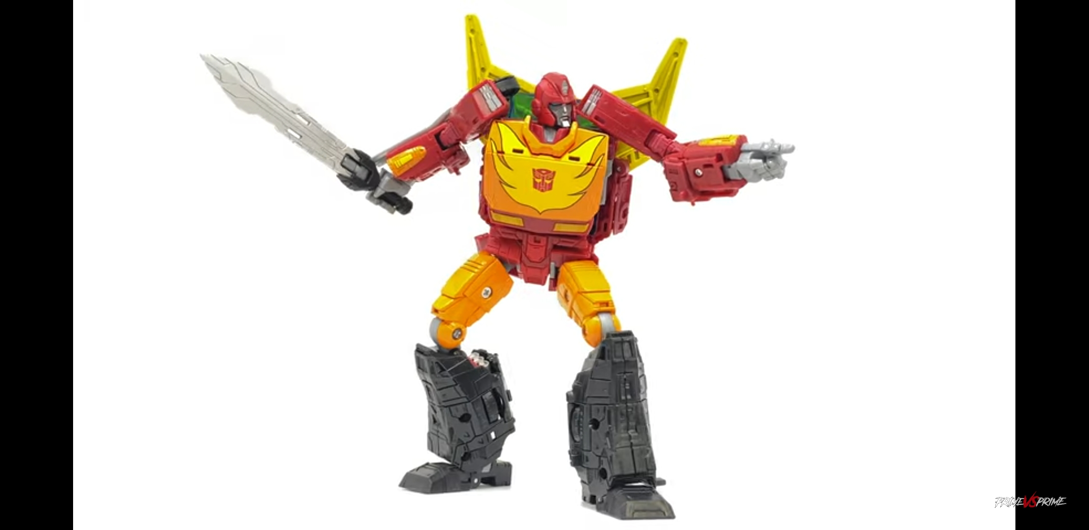 Transformers: Kingdom Commander Class Rodimus Prime Video Review