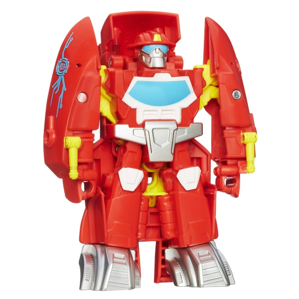 Playskool Heroes Transformers Rescue Bots Optimus Prime and Heatwave