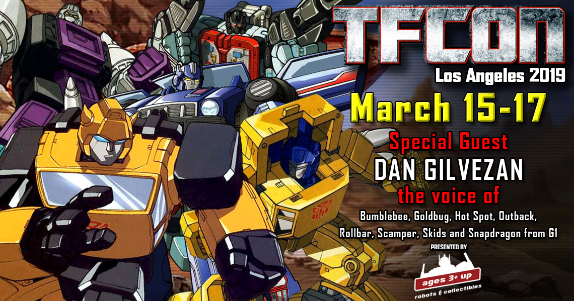 Transformers G1 Voice Actor Dan Gilvezan Joins TFcon Los Angeles 2019