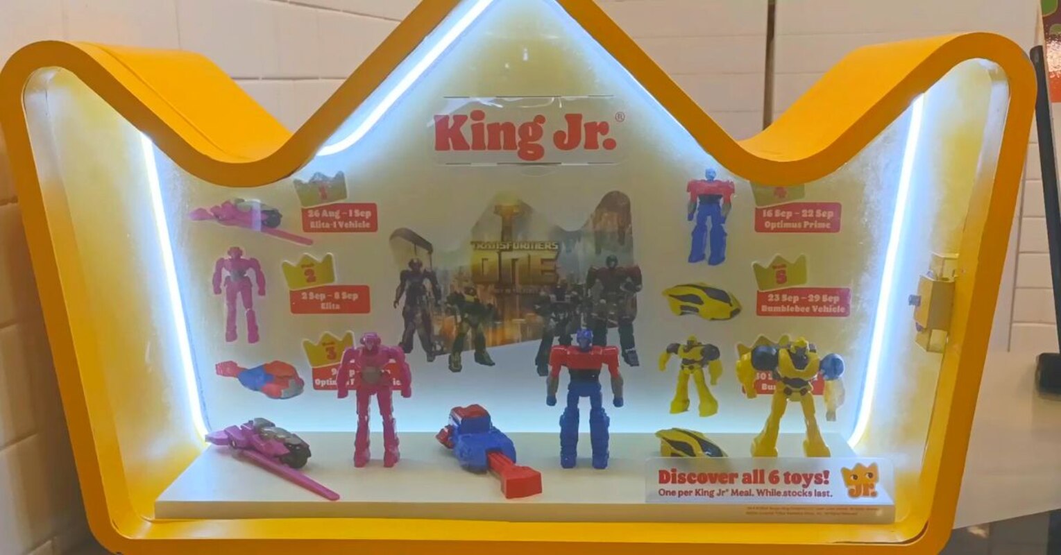 Transformers One Burger King Toys Available Now Across the World + Showcase Image