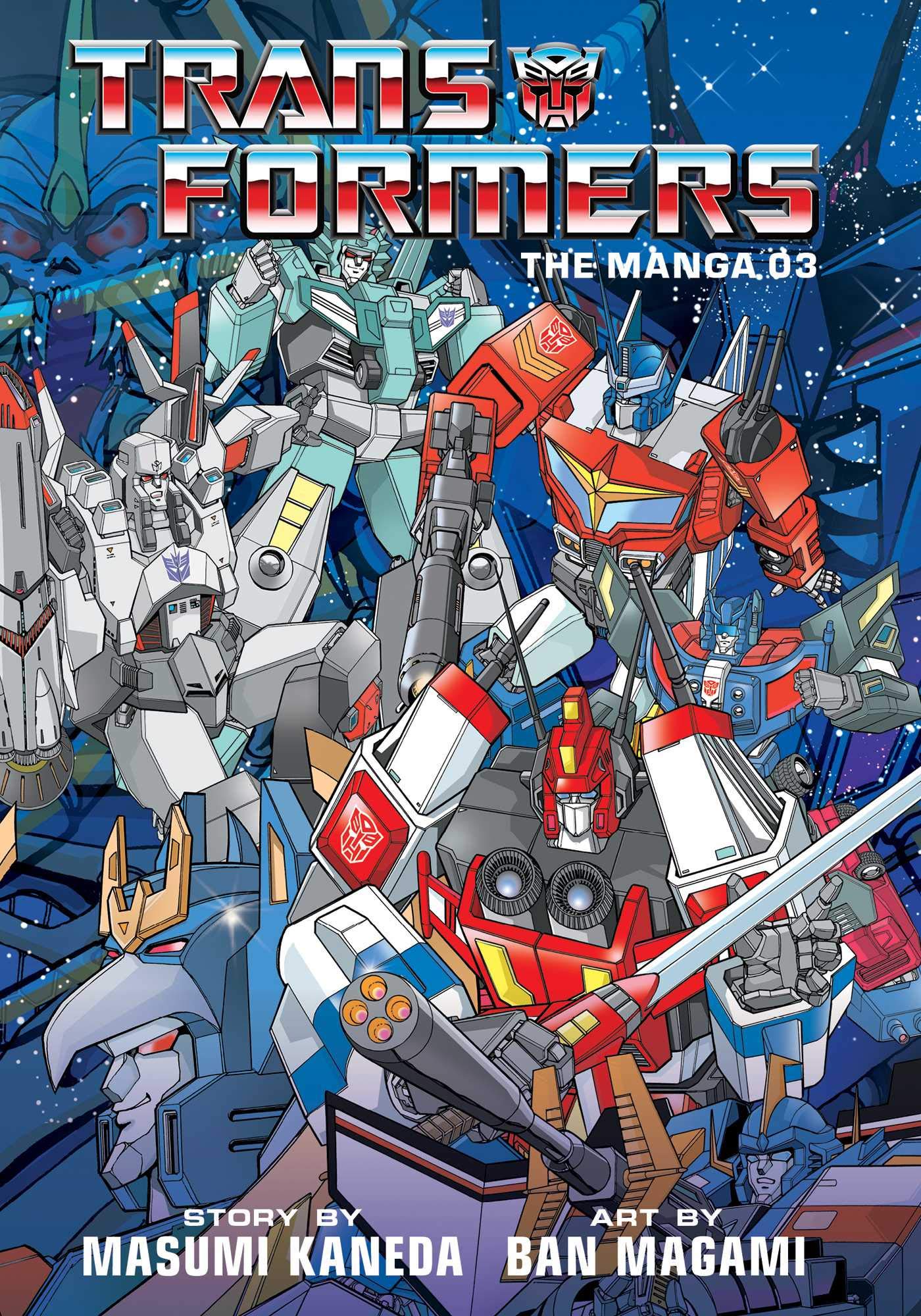 Viz Media's Transformers: The Manga Volume 3 Out Now