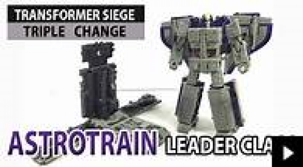 Video Review for Transformers War for Cybertron Seige Leader Class Astrotrain
