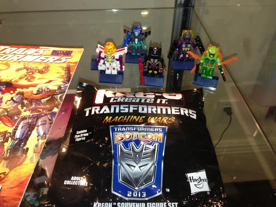 BotCon 2013 Exclusive Kre-O Kreon Machine Wars Set