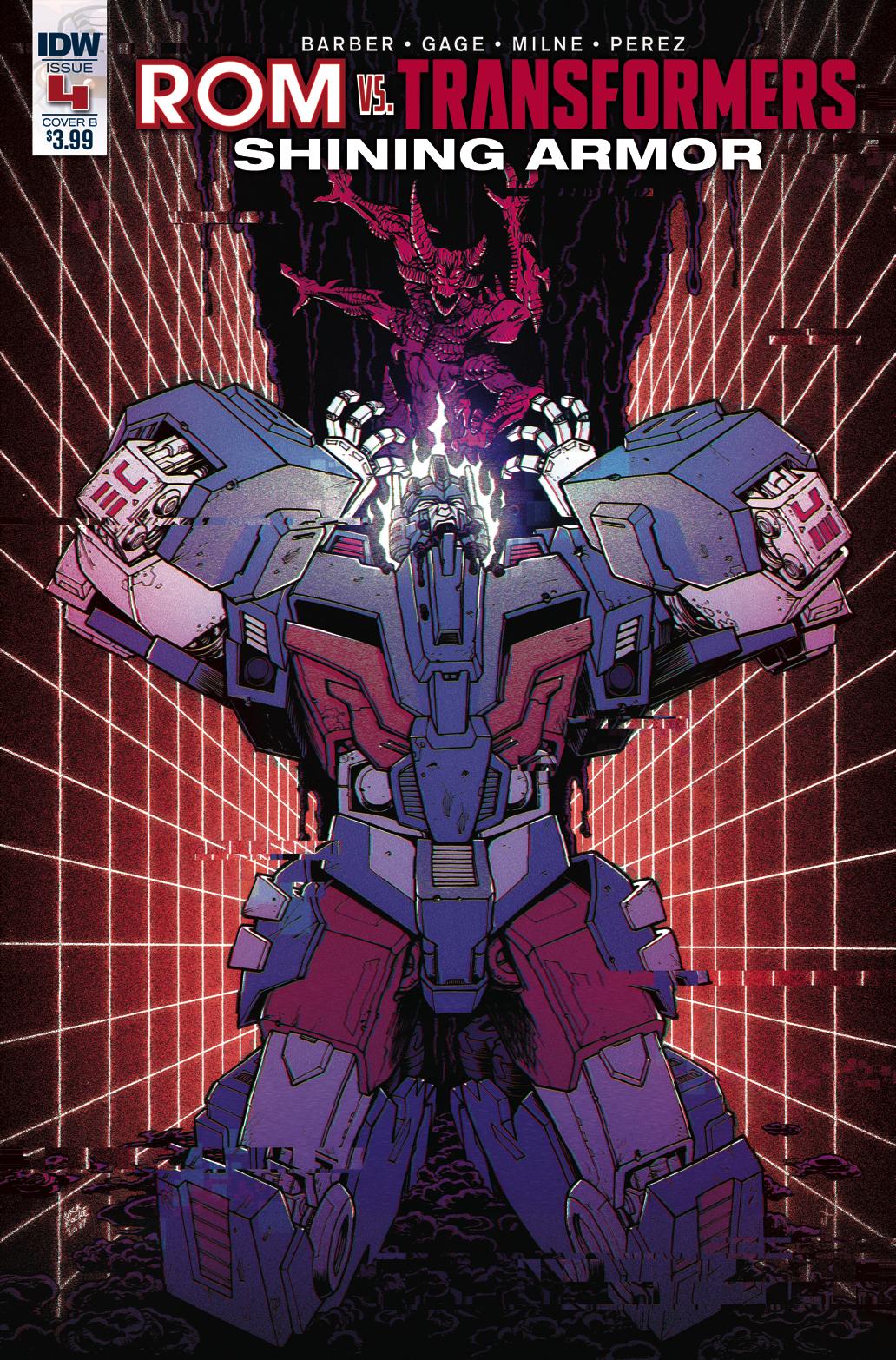 Review of IDW Rom Vs. Transformers: Shining Armor #4