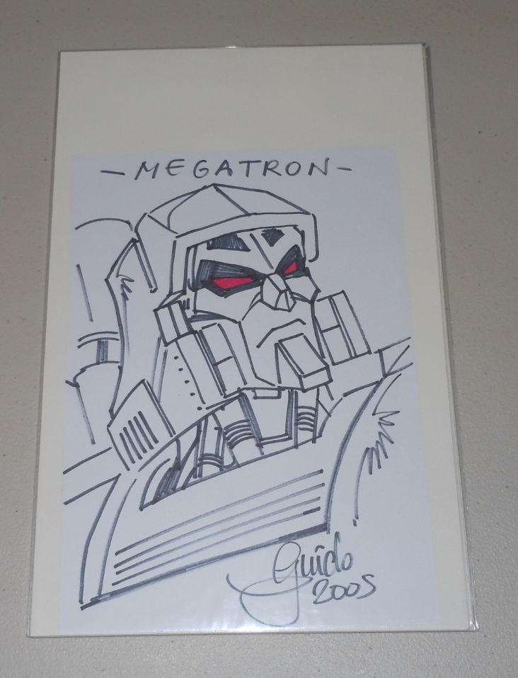 IDW Limited Giving Away Five Original Guido Guidi Transformers Sketches