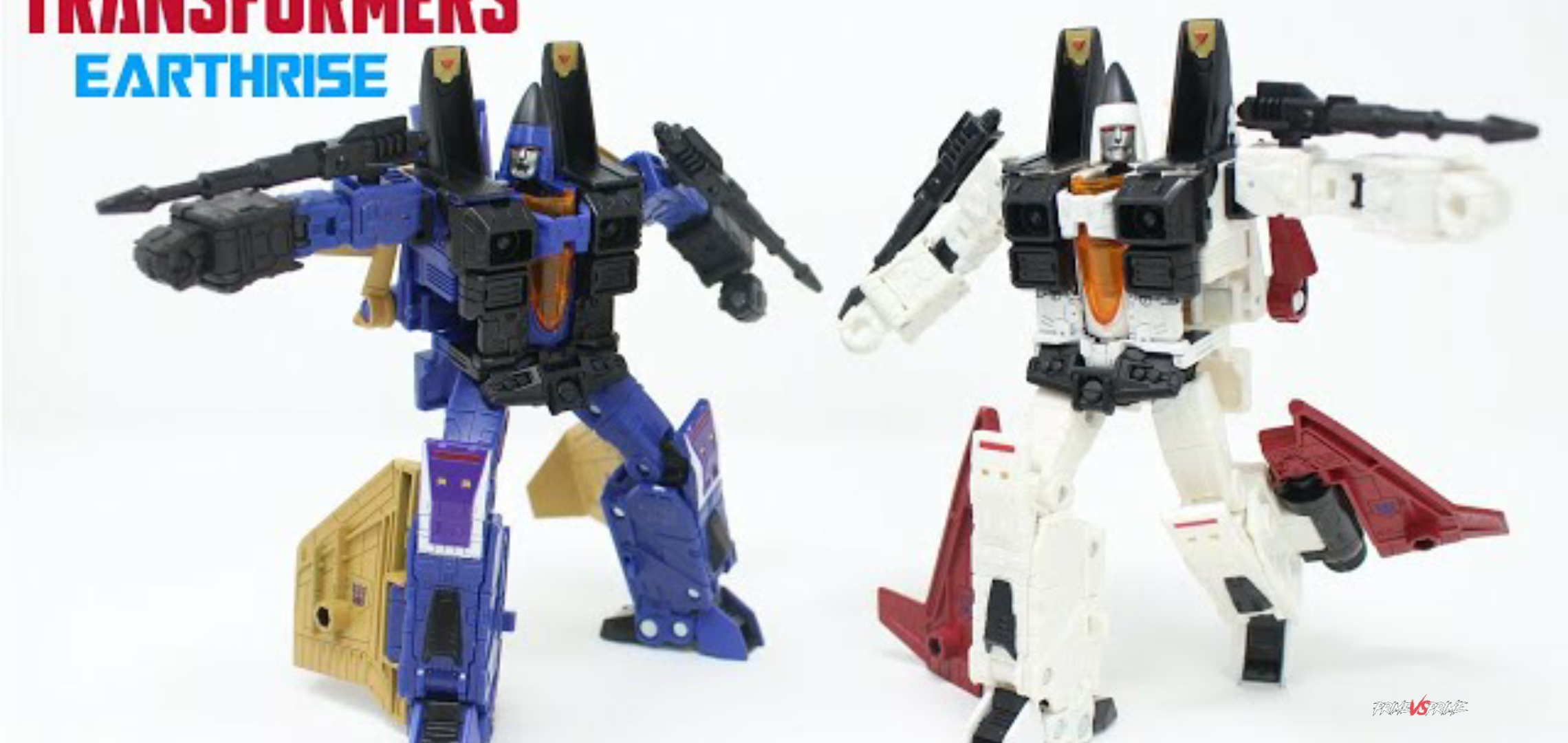 New English Video Review of Amazon Exclusive Transformers Earthrise Elite Seeker Two Pack
