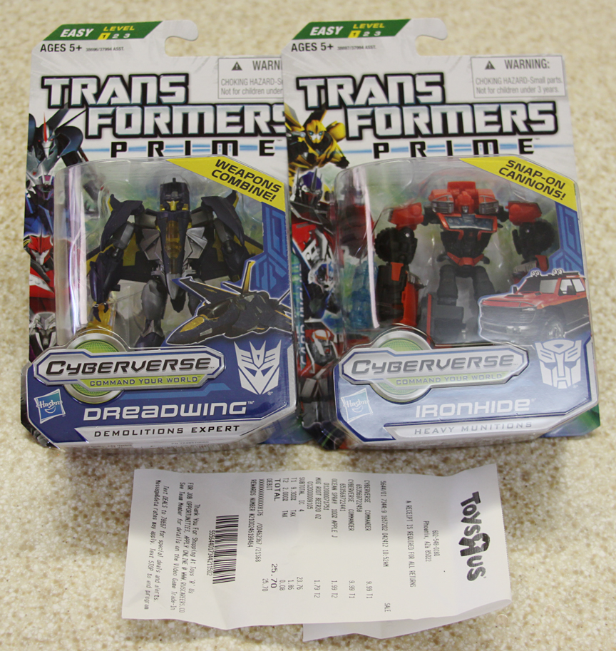 Transformers Prime Robots in Disguise Cyberverse Commanders Wave 2 Spotted at Retail