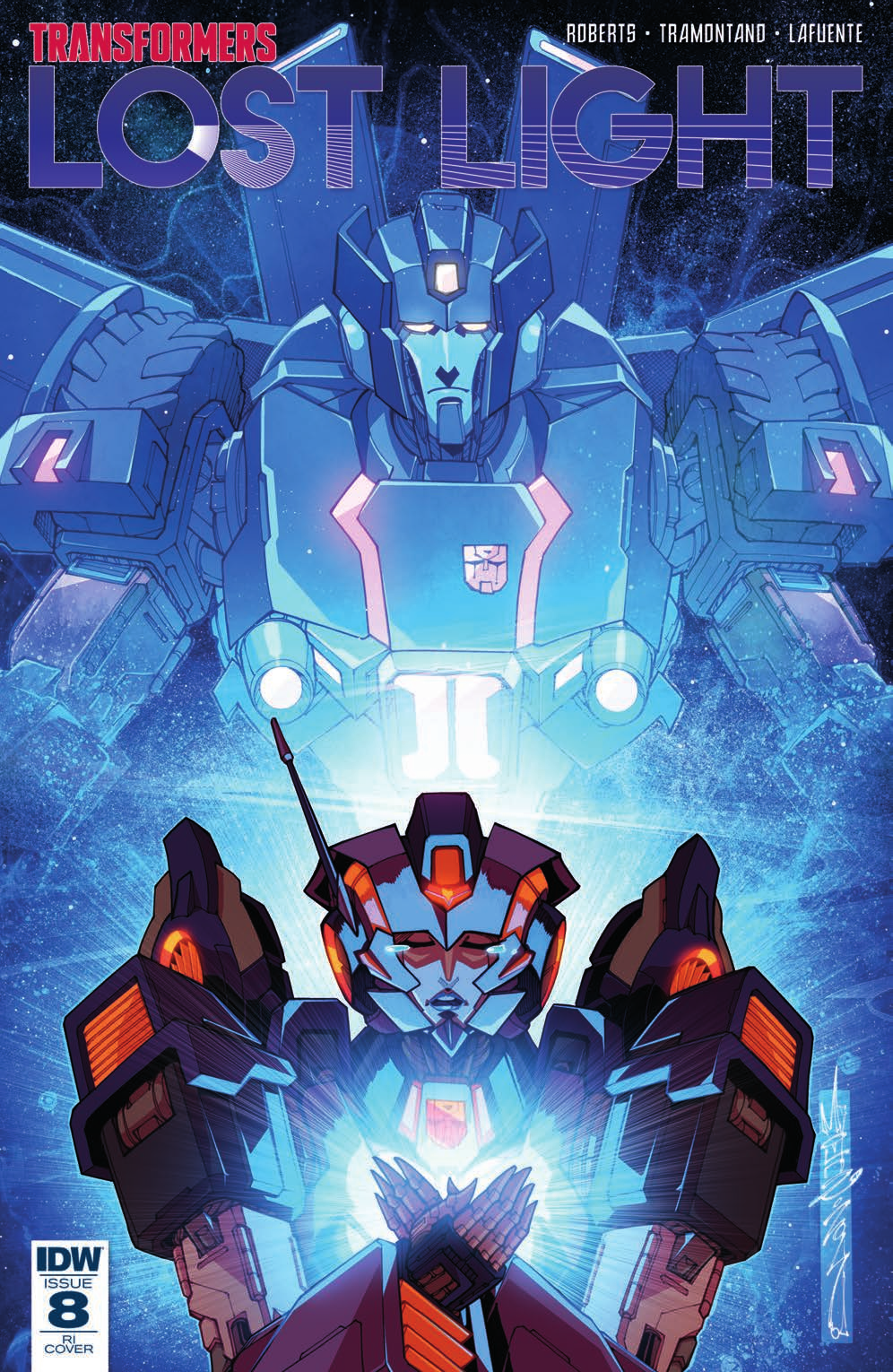 Review for IDW Transformers: Lost Light #8
