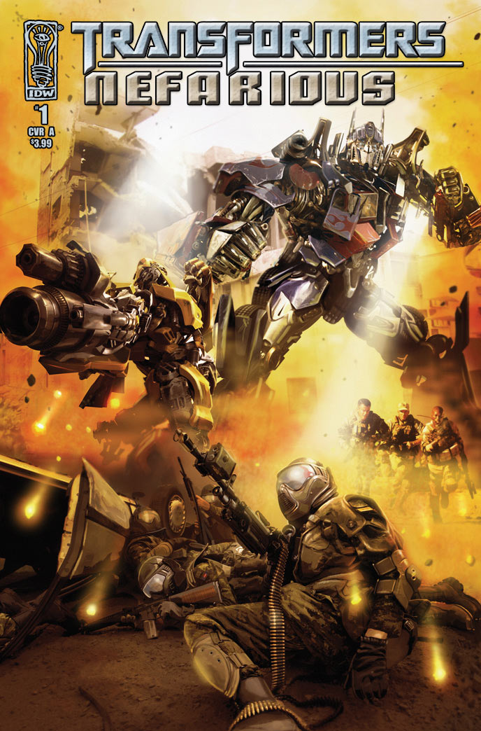 Transformers Nefarious #2 Script - Spoilers!