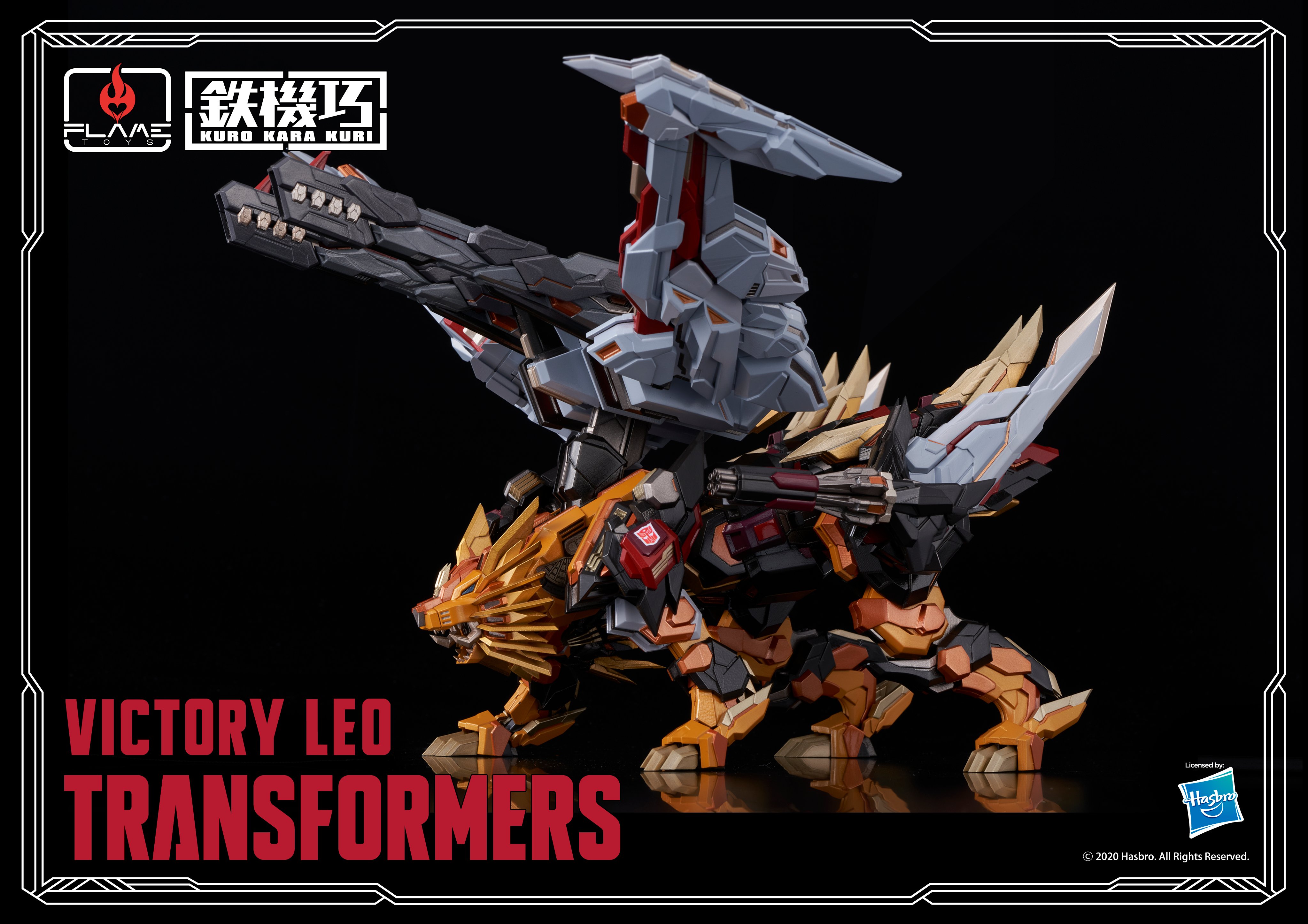 Flame Toys Reveal Victory Leo, Optimus Primal, Leo Prime and IDW Rodimus