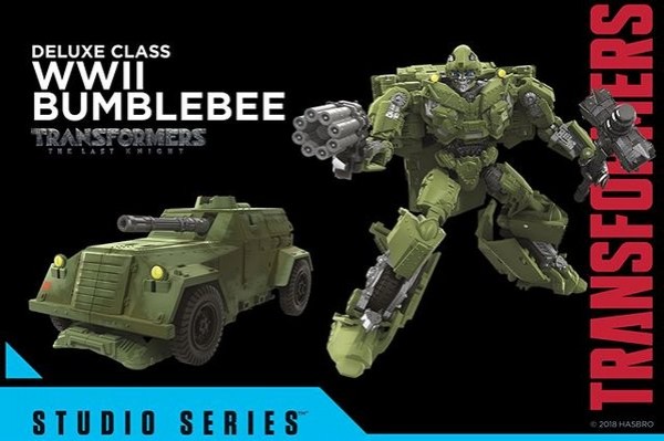 Official Images - Transformers Studio Series WWII Bumblebee, Sideswipe, Barricade, Clunker Bumblebee, Crankcase