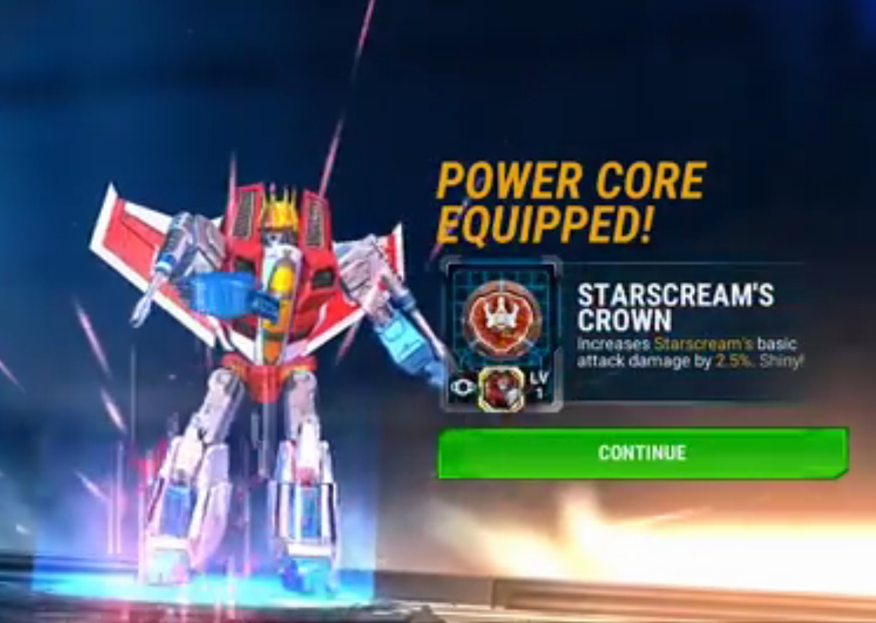 Transformers: Earth Wars - 'What Are Power Cores' Video Series