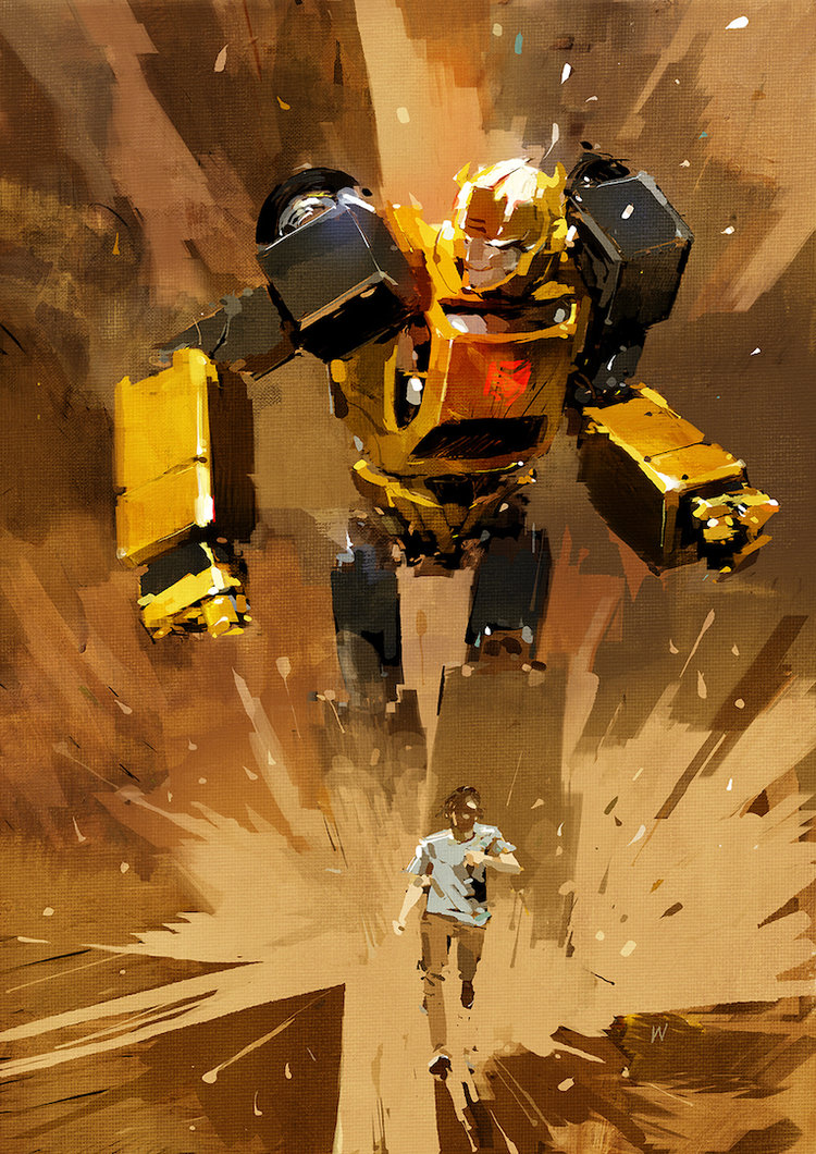 TFcon USA 2017 Update - Ashley Wood Limited Artwork, ThreeA Limited Dark of the Moon Optimus Statue