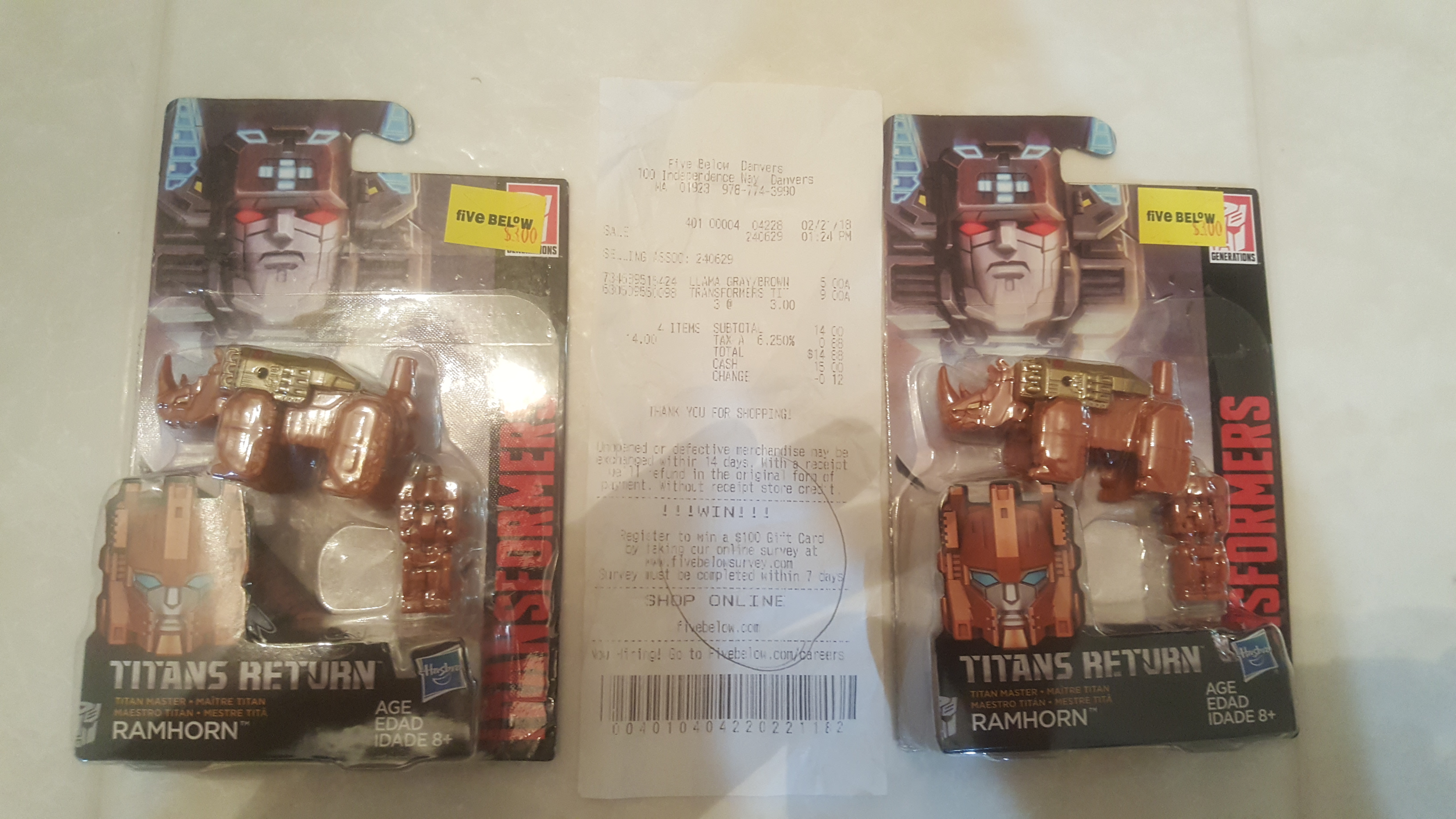 Transformers Titans Return Ramhorn Found at Five Below