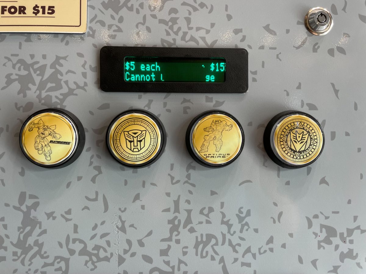 New Collectible TF Medallions at Universal Studios Florida