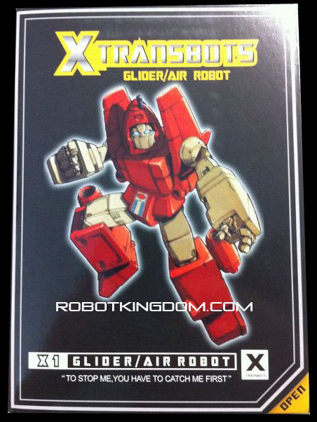 Pre-order for XTRANSBOTS GLIDER & WILD CHILD at Robotkingdom.com