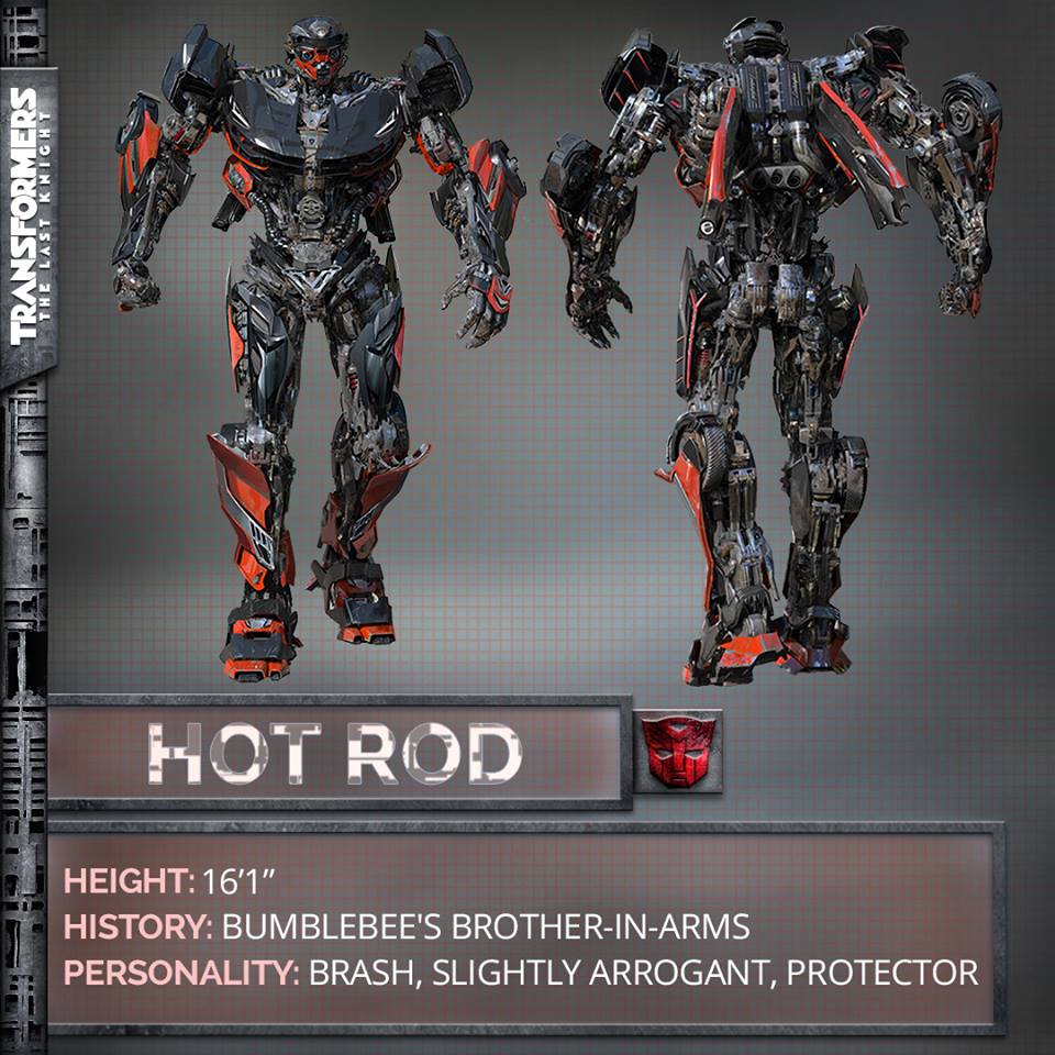 Transformers 5: The Last Knight Hot Rod revealed!