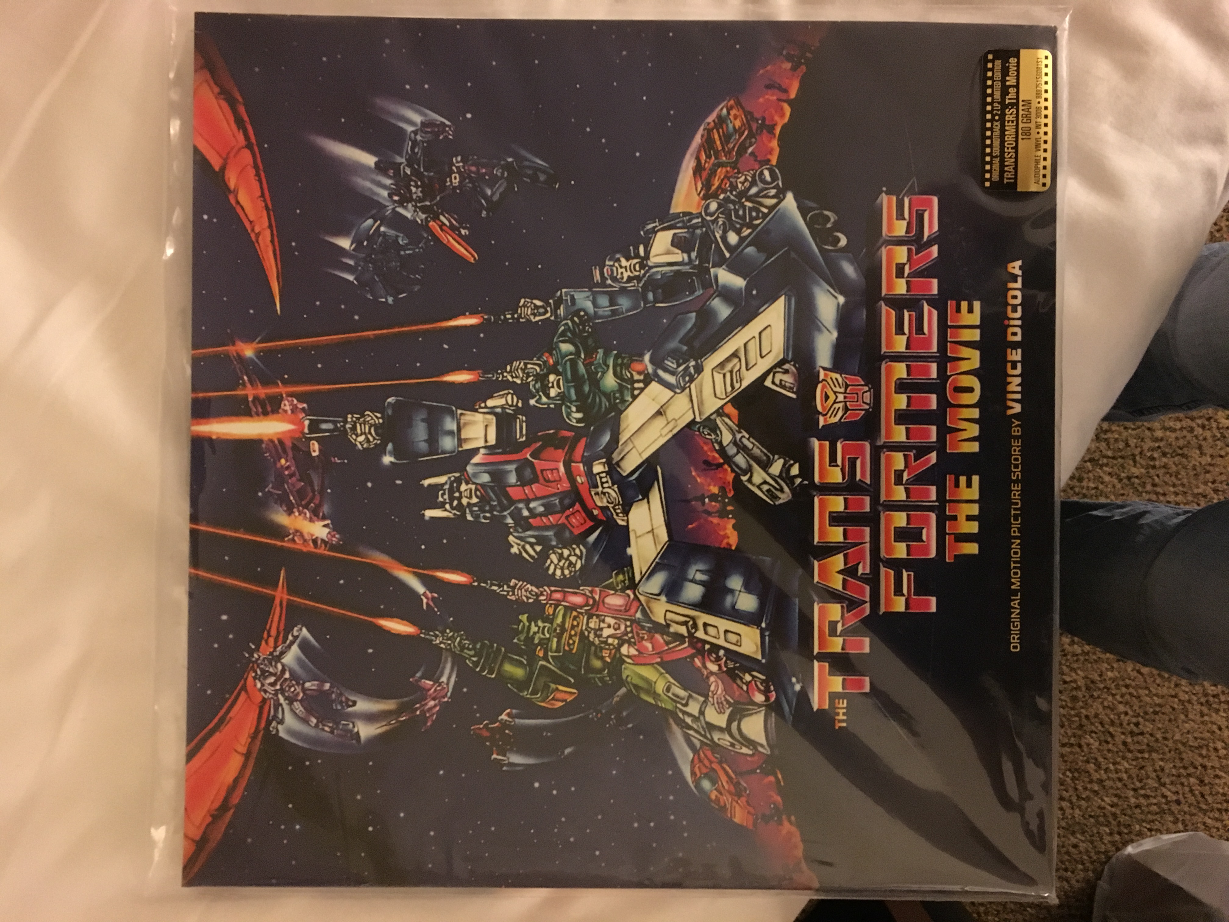 #Botcon2016 Limited Transformers The Movie LPs available at Concert