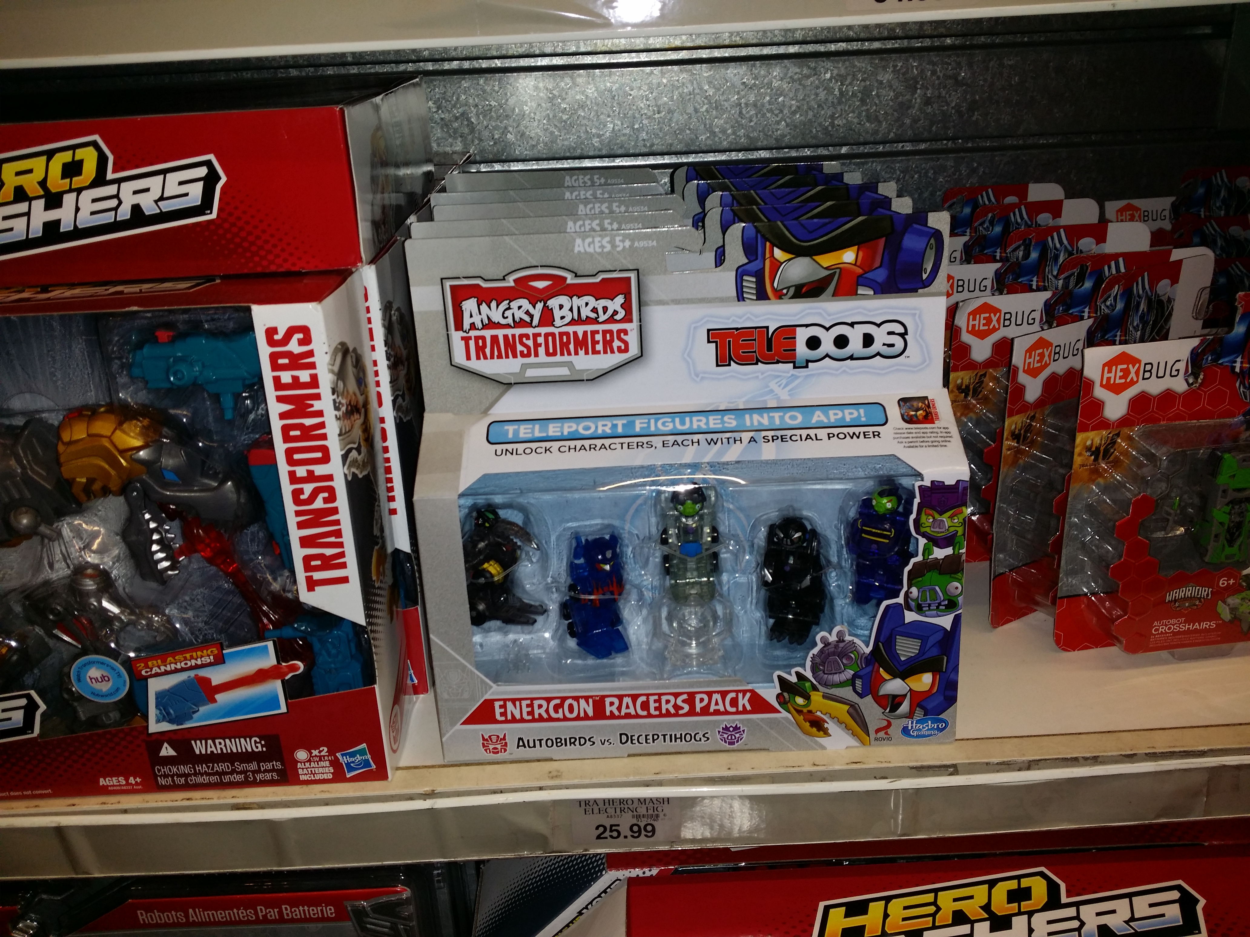 More Angry Birds Transformers Toys At US Retail