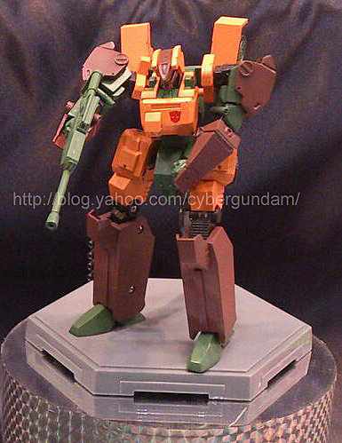 Tokyo Toy Show Images: Art Storm Super Deformed EM Gokin 08 Mugen Calibur and EM Alloy 01 Mugen Calibur Roadbuster Repaints