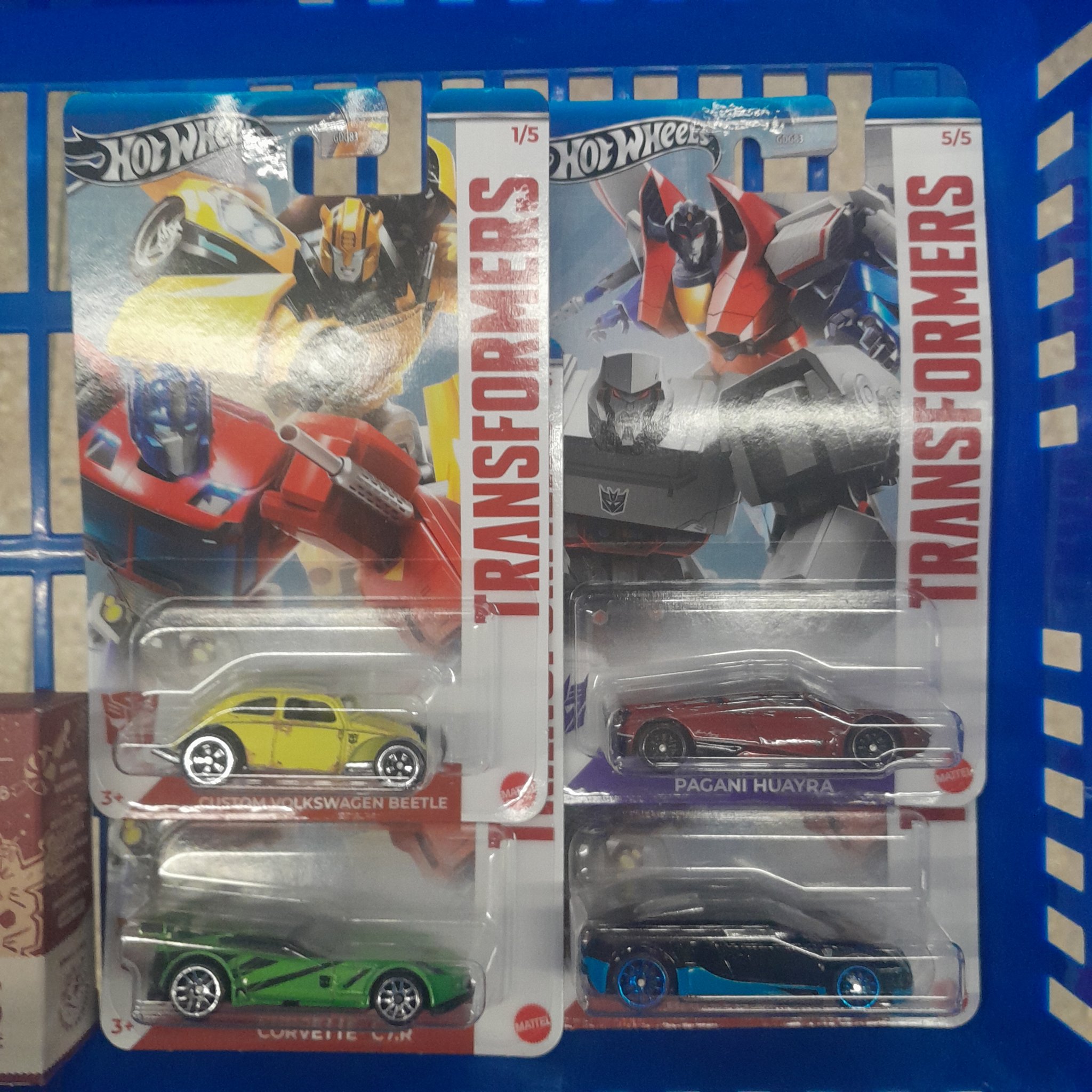 Hot Wheels Transformers Movie Line Found in the US