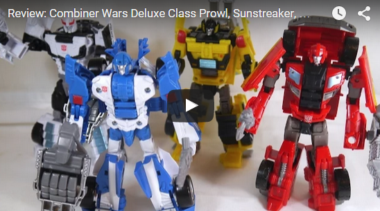 Video Review - Transformers Generations Combiner Wars Wave 4 Deluxes