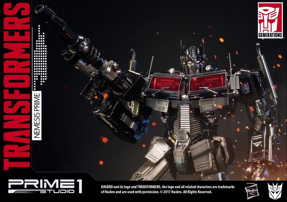 Prime 1 Studios Nemesis Prime Statue Revealed + pictures