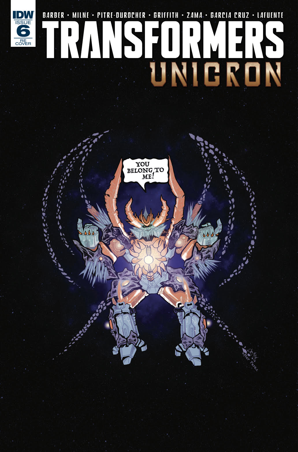 5 Page Preview for Unicron 6 and Retailer Exclusive Cover by John Paul Paras