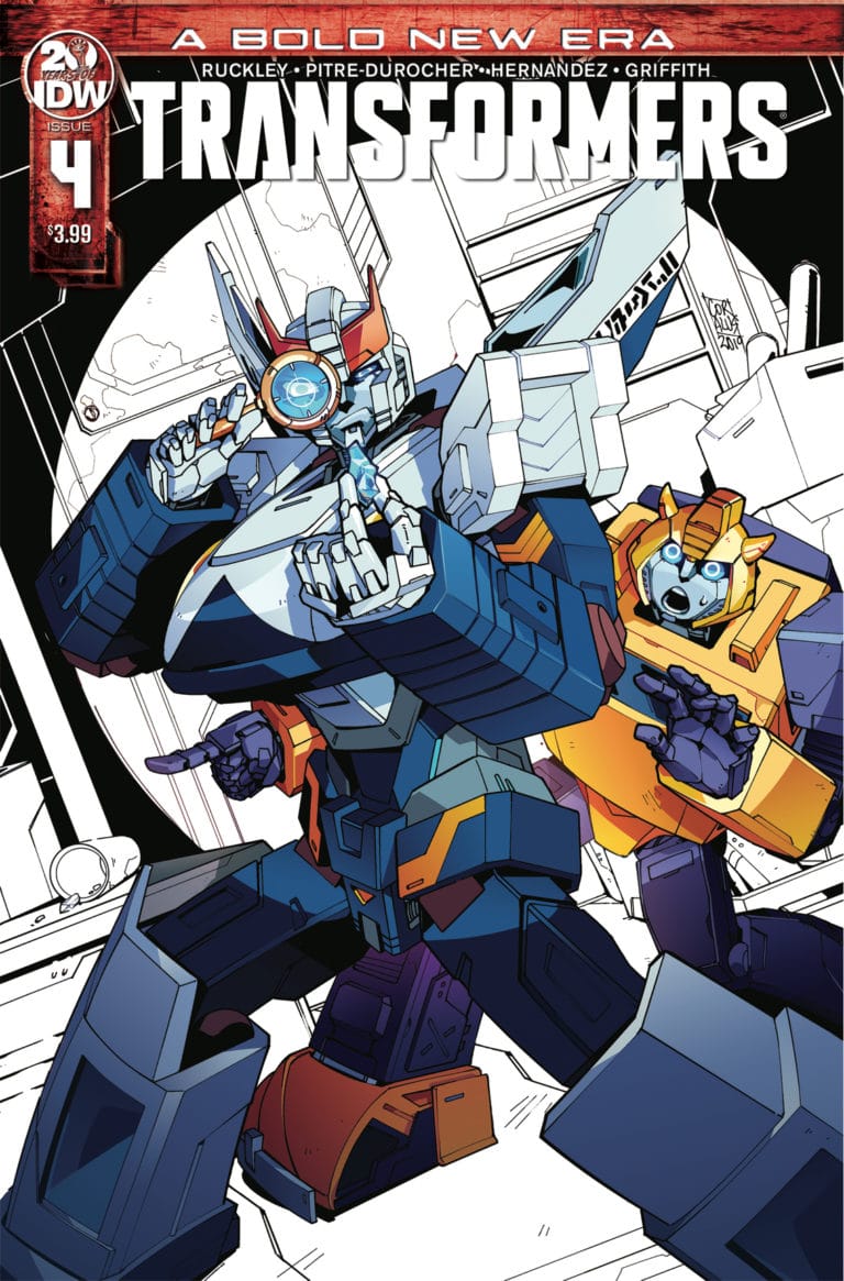 IDW Transformers Releasing Additional Printings of Numbers 1, 3, and 4