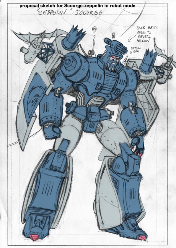 IDW Hearts of Steel Scourge Guido Guidi Concept Art