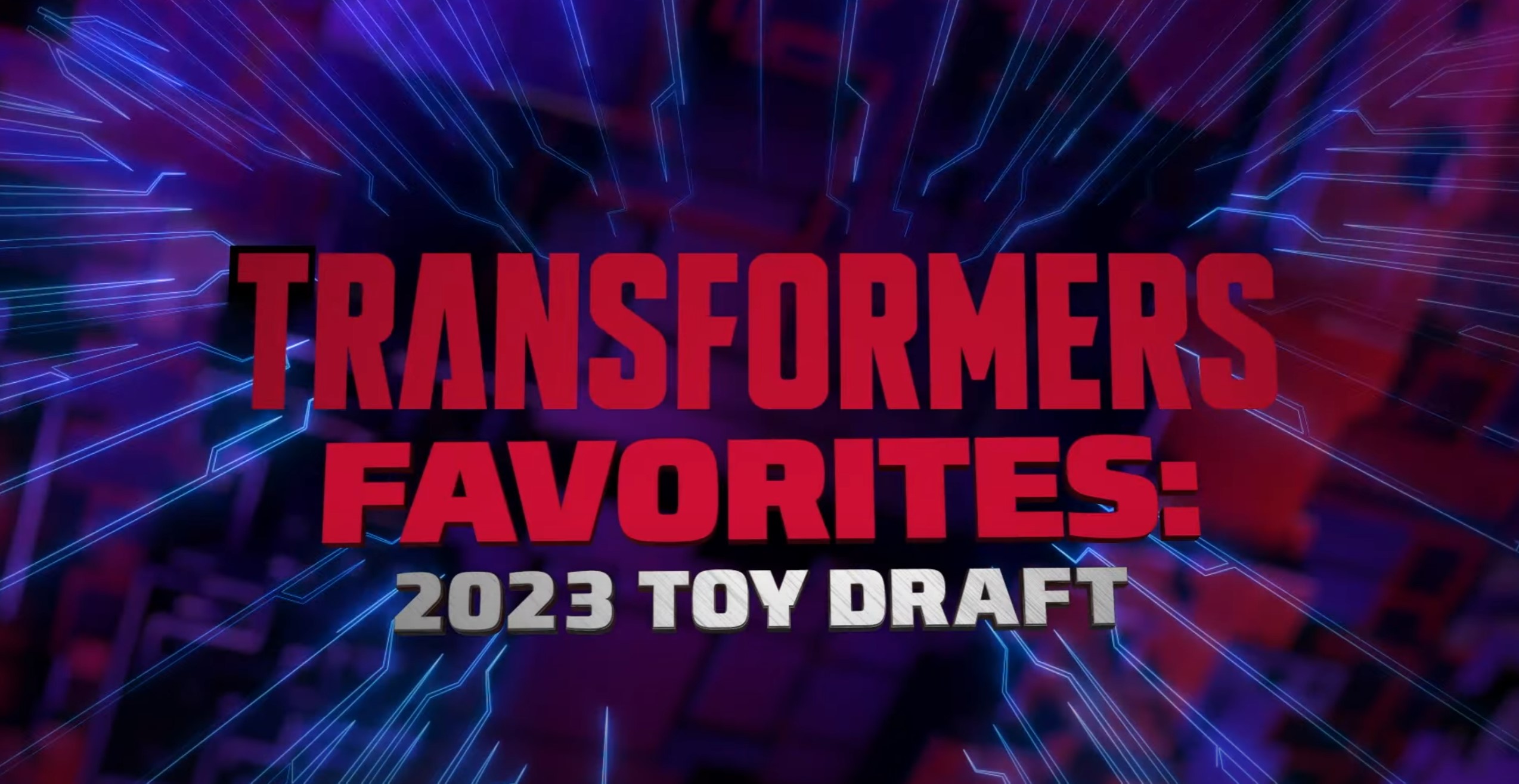 Transformers Team "Drafts" Best Figures of 2023